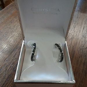 NIB Swarovski crystal earrings
